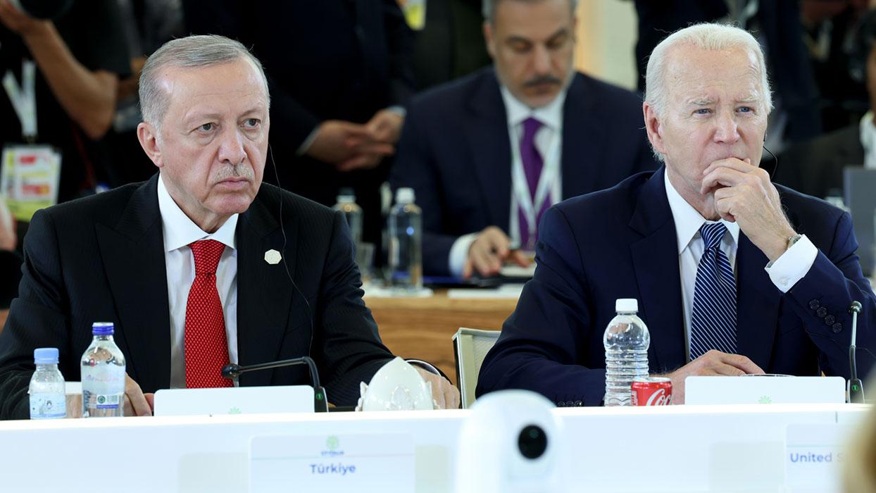Cumhurbaşkanı Erdoğan, ABD Başkanı Joe Biden ile görüştü