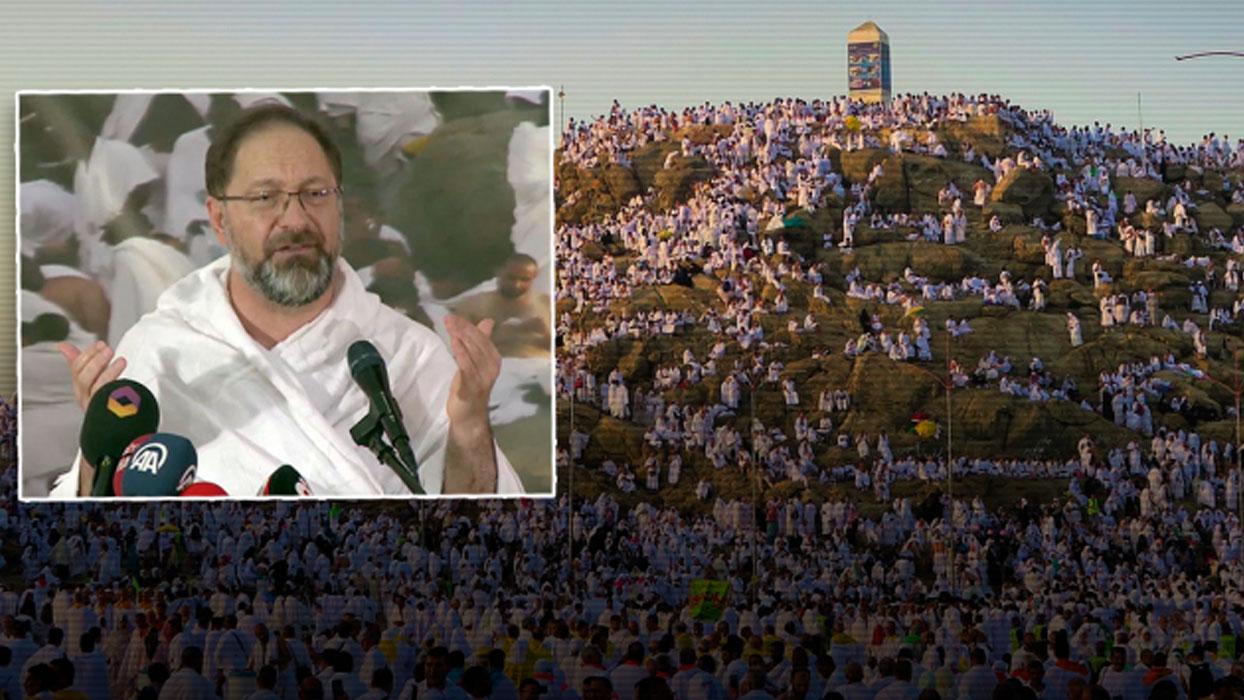 Diyanet İşleri Başkanı Erbaş'tan Arafat'ta Vakfe Duası: Katliam yapanları sana şikayet ediyoruz