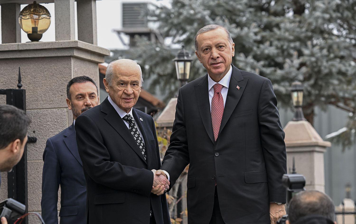 Cumhur İttifakı'nda bayramlaşma: Başkan Erdoğan, Bahçeli'yi aradı