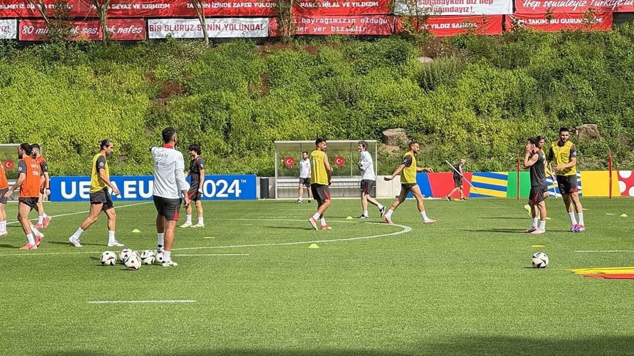 A Milli Futbol Takımı, Avusturya maçı hazırlıklarını sürdürdü
