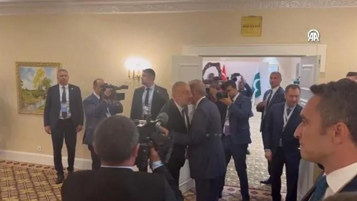 Erdoğan ile Aliyev arasında gülümseten diyalog: Maşallah bayağı dirisin