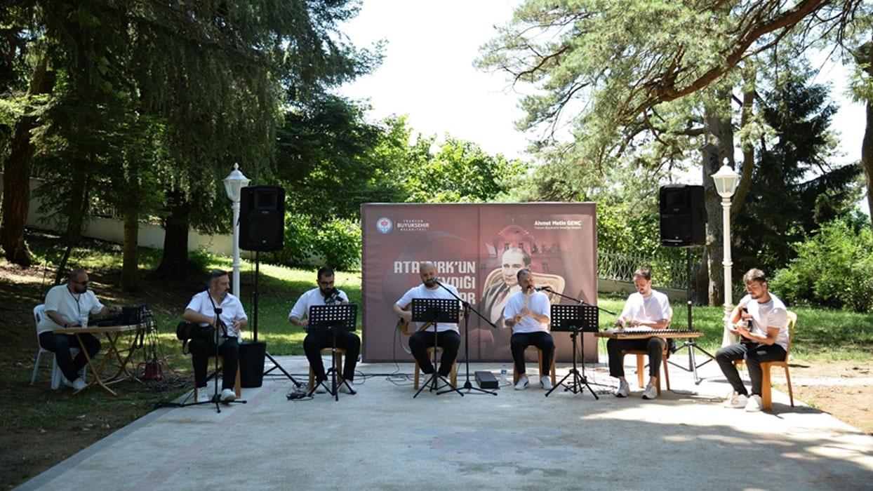 Atatürk'ün sevdiği şarkılar, Büyük Önder'in adını taşıyan köşkte seslendirilecek