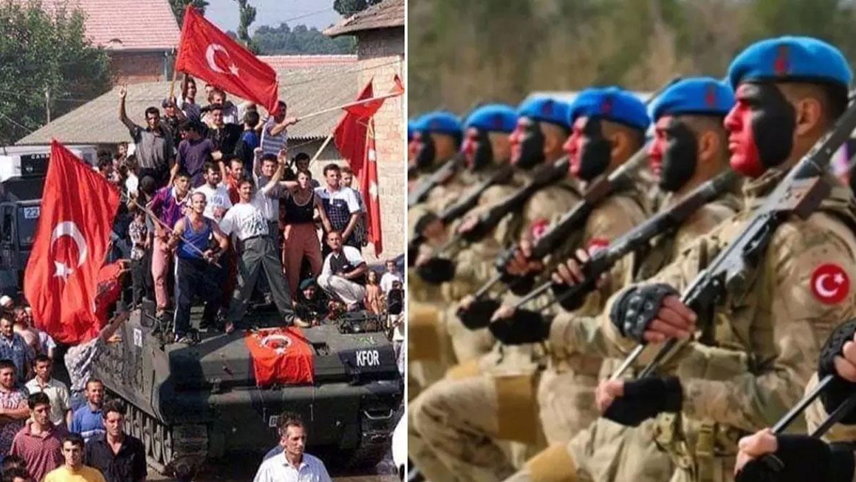 Türk askeri çeyrek asırdır Kosova'da: Sırpları şaşırtan bayrak detayı!