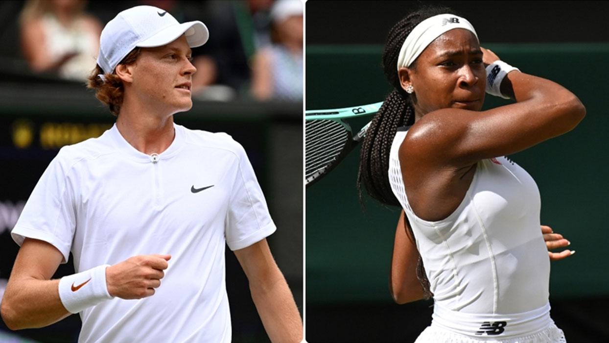 Wimbledon'da Sinner ve Gauff üçüncü tura yükseldi