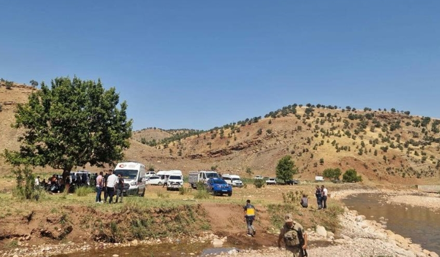 Şırnak'ta Dereye Giren Çocuk Serinlemek İsterken Boğuldu!