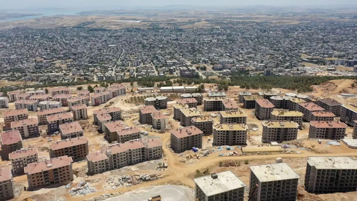 Adıyaman'da deprem konutları yükseliyor