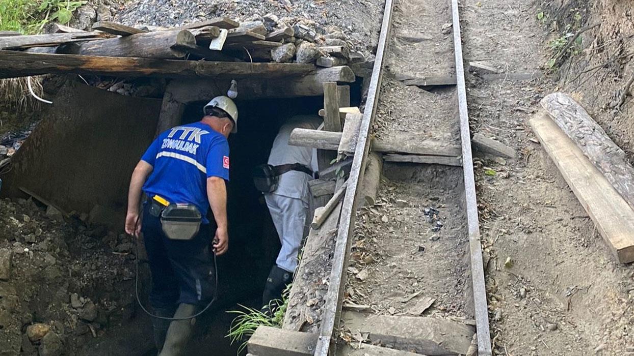 Zonguldak'ta ruhsatsız maden ocağında göçük: 1 kişi kurtarılmaya çalışılıyor