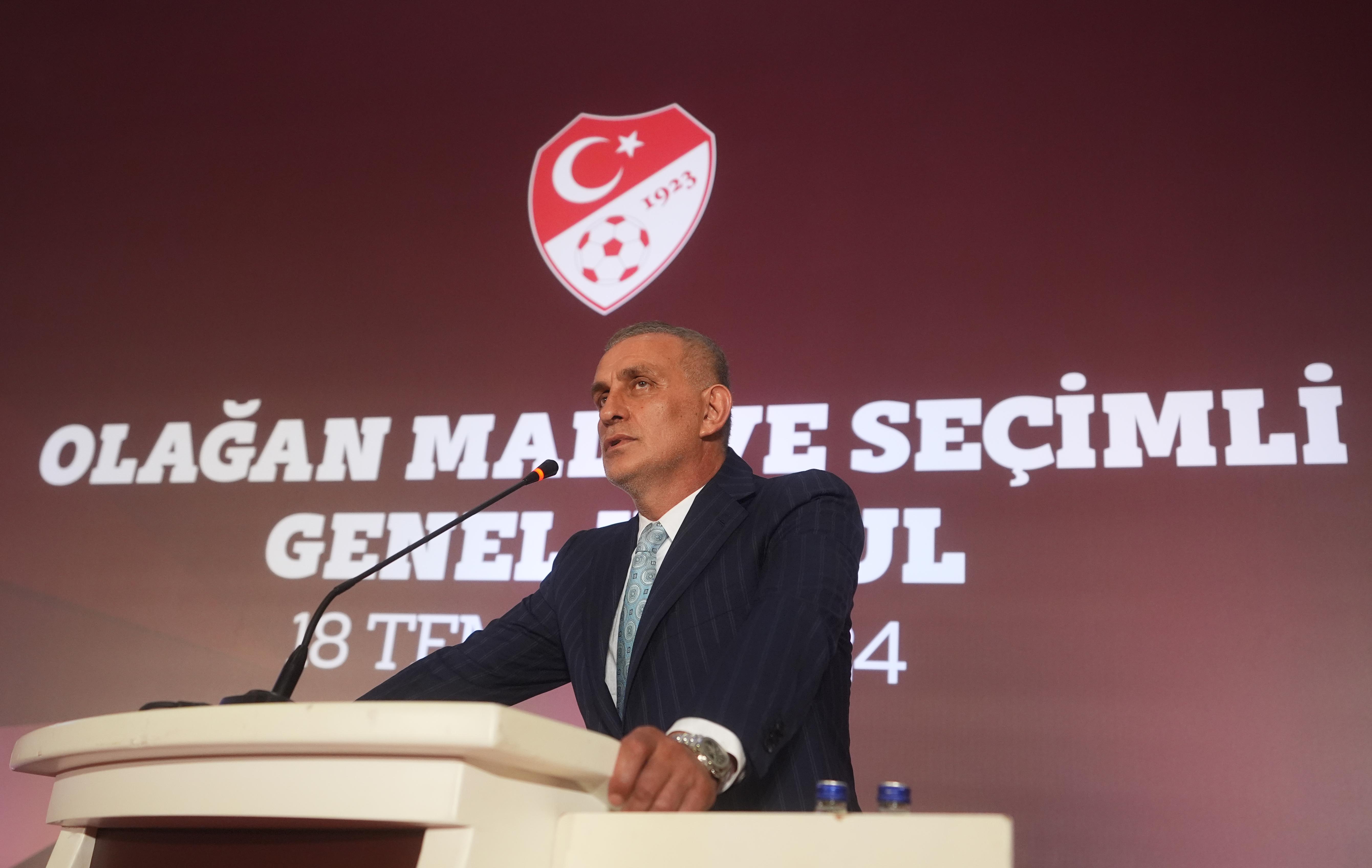 5 oy farkla seçimi kazandı! TFF'nin yeni başkanı İbrahim Hacıosmanoğlu