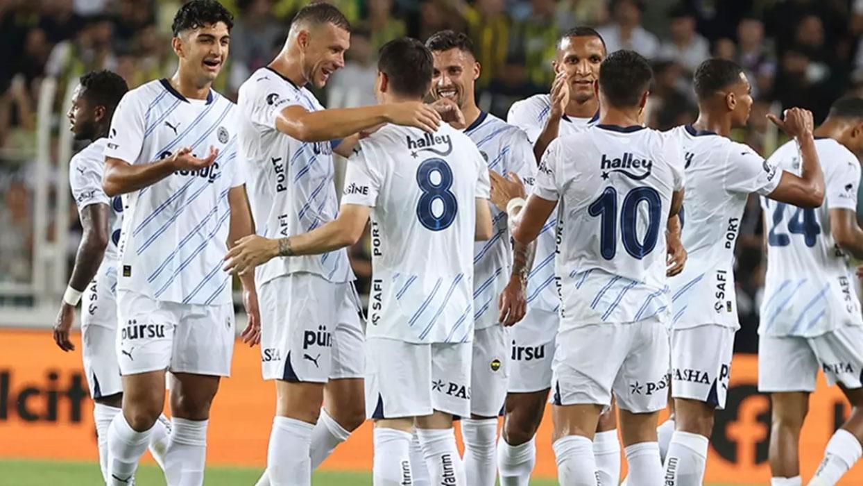 Fenerbahçe'den hazırlık maçında 5 gollü şov!