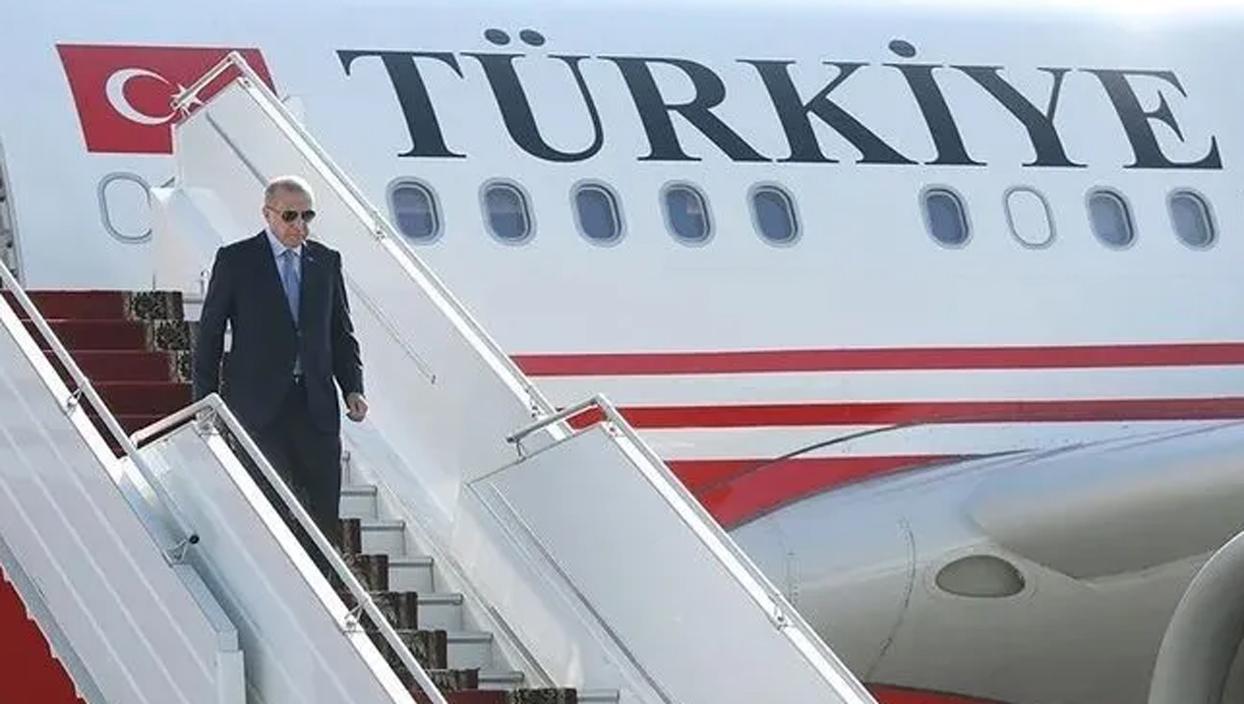 Cumhurbaşkanı Erdoğan KKTC'ye gitti