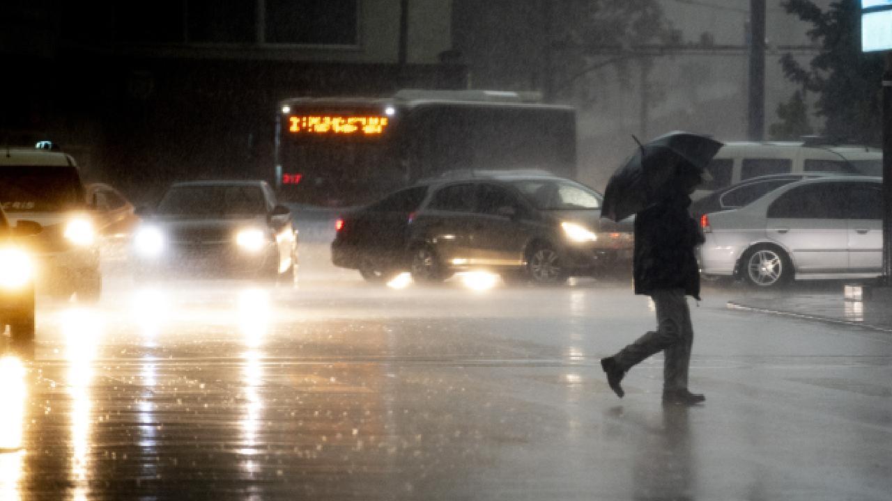 Meteoroloji'den gök gürültülü sağanak uyarısı
