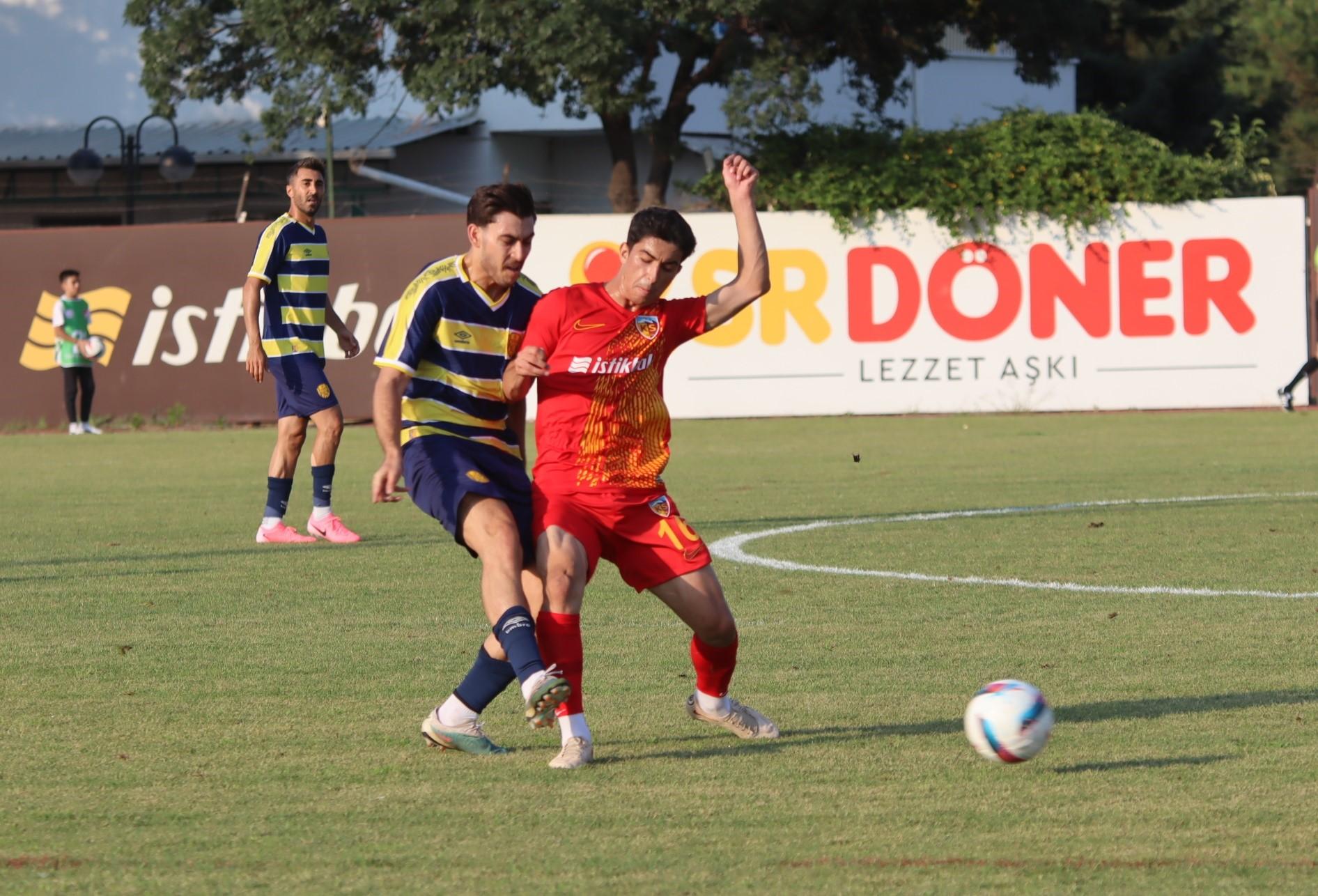 Ankaragücü hazırlık maçında Kayserispor'u 3 golle geçti