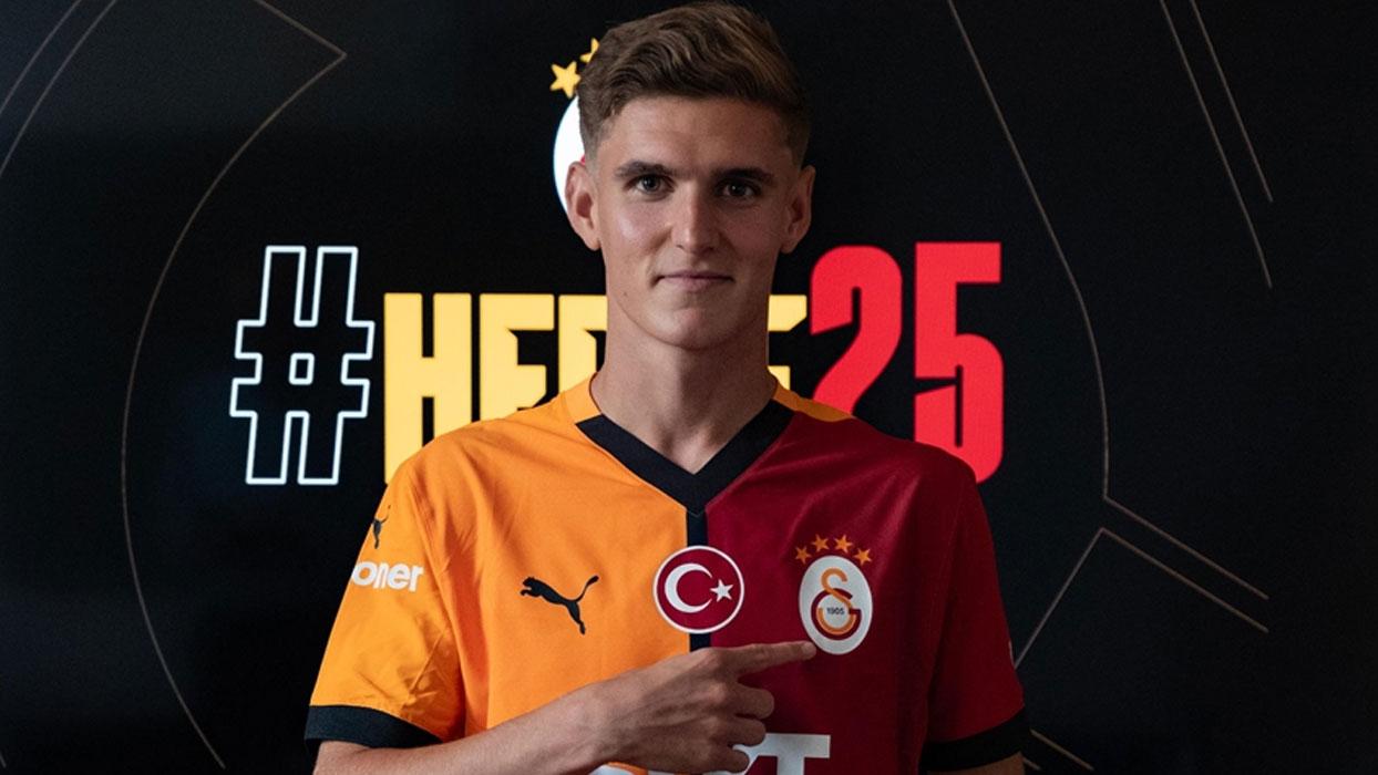 Galatasaray'ın yeni transferi Jelert: Çok mutlu ve heyecanlı hissediyorum
