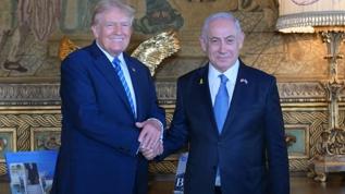 Katili kapıda karşıladı! Trump, Netanyahu ile görüştü