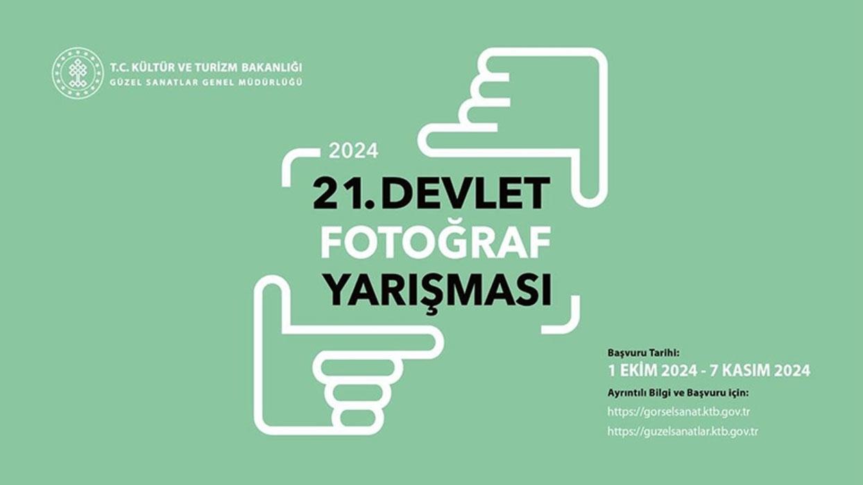 21. Devlet Fotoğraf Yarışması başvuruları 1 Ekim'de başlayacak