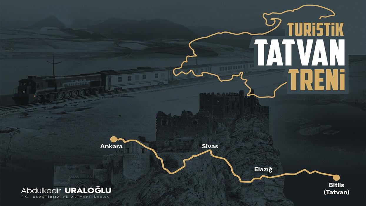 Turistik Tatvan Treni ikinci seferine çıkıyor