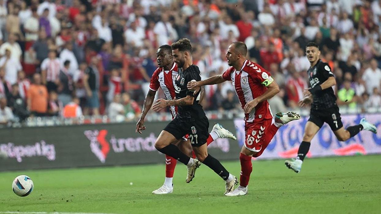 Beşiktaş Samsunspor'u 2-0 yendi