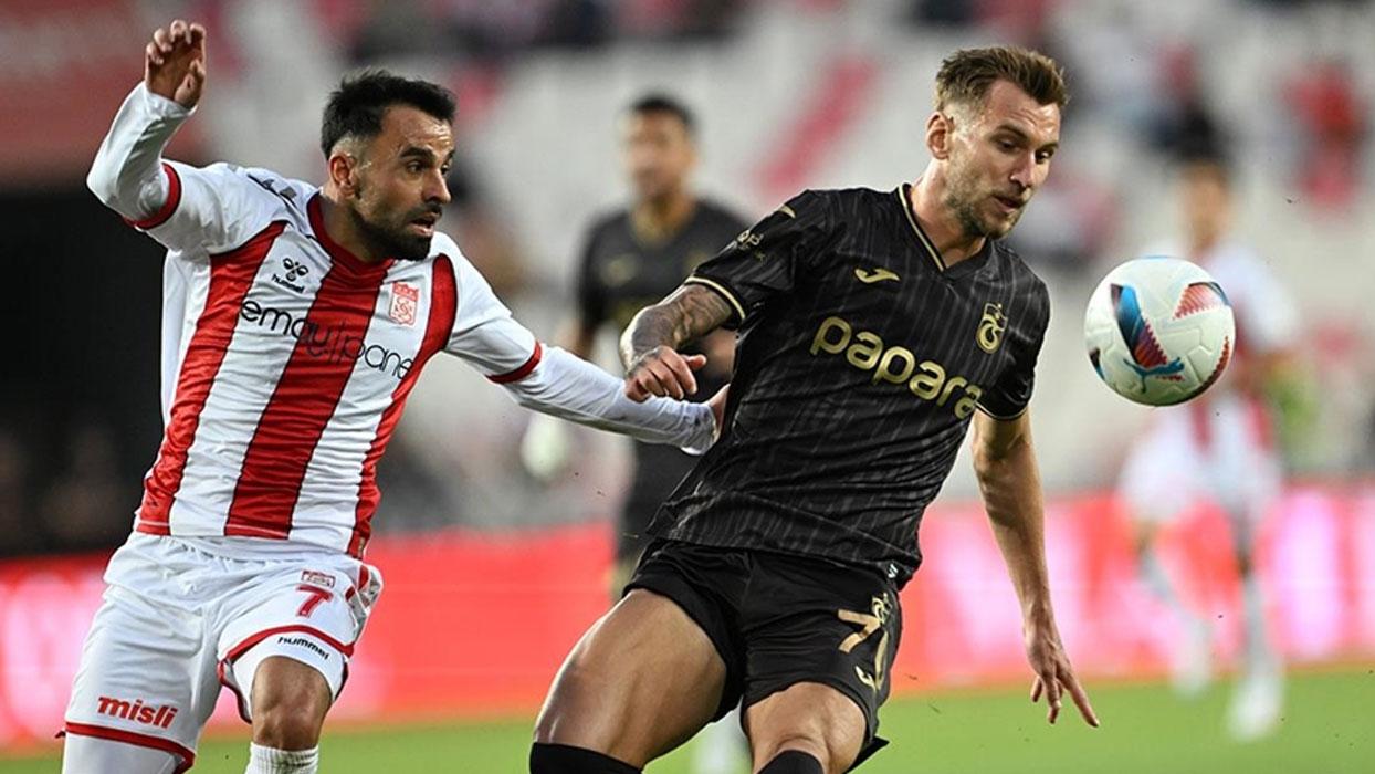 Sivasspor ile Trabzonspor berabere kaldı