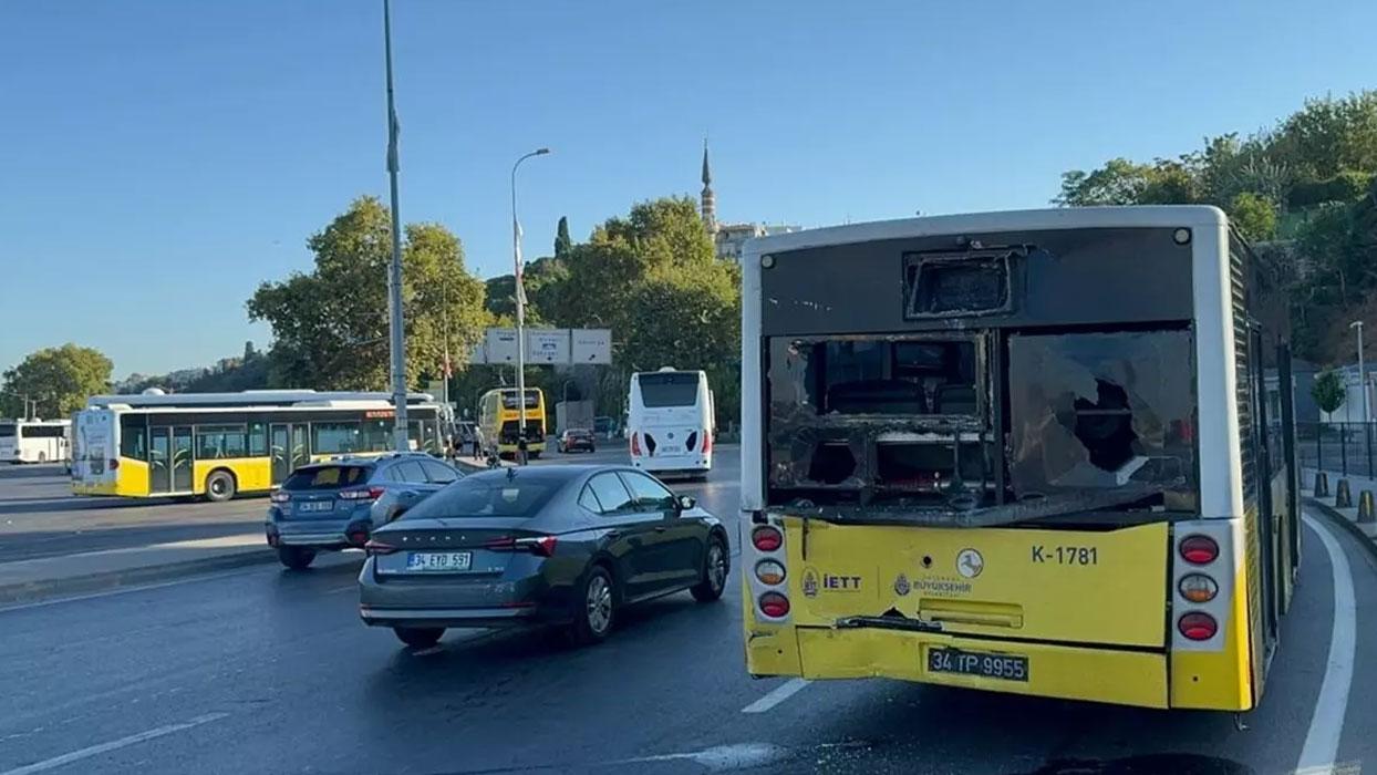 İETT otobüsü ile şehirlerarası yolcu otobüsü çarpıştı: 3 yaralı