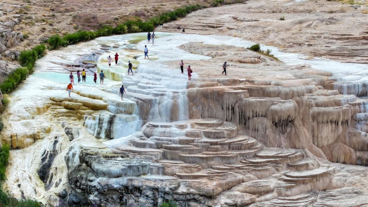 "Van'ın Pamukkale'si" turizmin yeni rotası haline geldi
