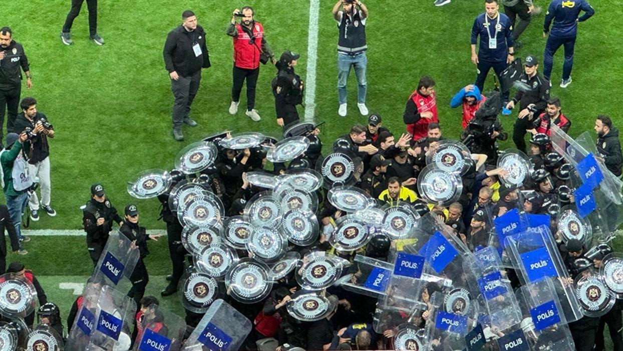 Fenerbahçe-Galatasaray maçı sonrası yaşanan olaylara ilişkin 5 şüpheli hakkında iddianame düzenlendi