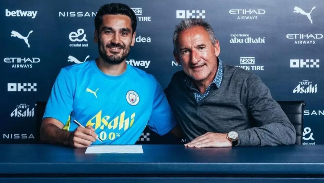 İlkay Gündoğan yeniden Manchester City'de