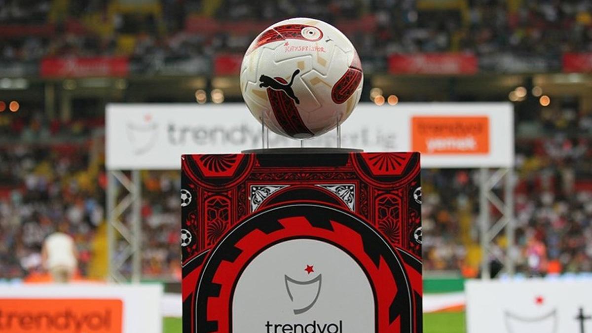 İşte Süper Lig ve Trendyol 1. Lig'de haftanın programı