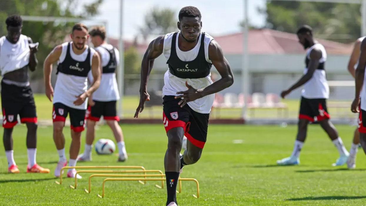 Samsunspor'da Marius ''gol sevincini'' hatırladı