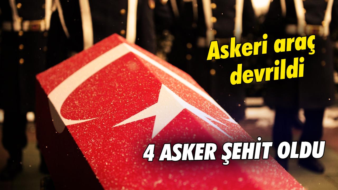 Tunceli'den acı haber! 4 asker şehit oldu