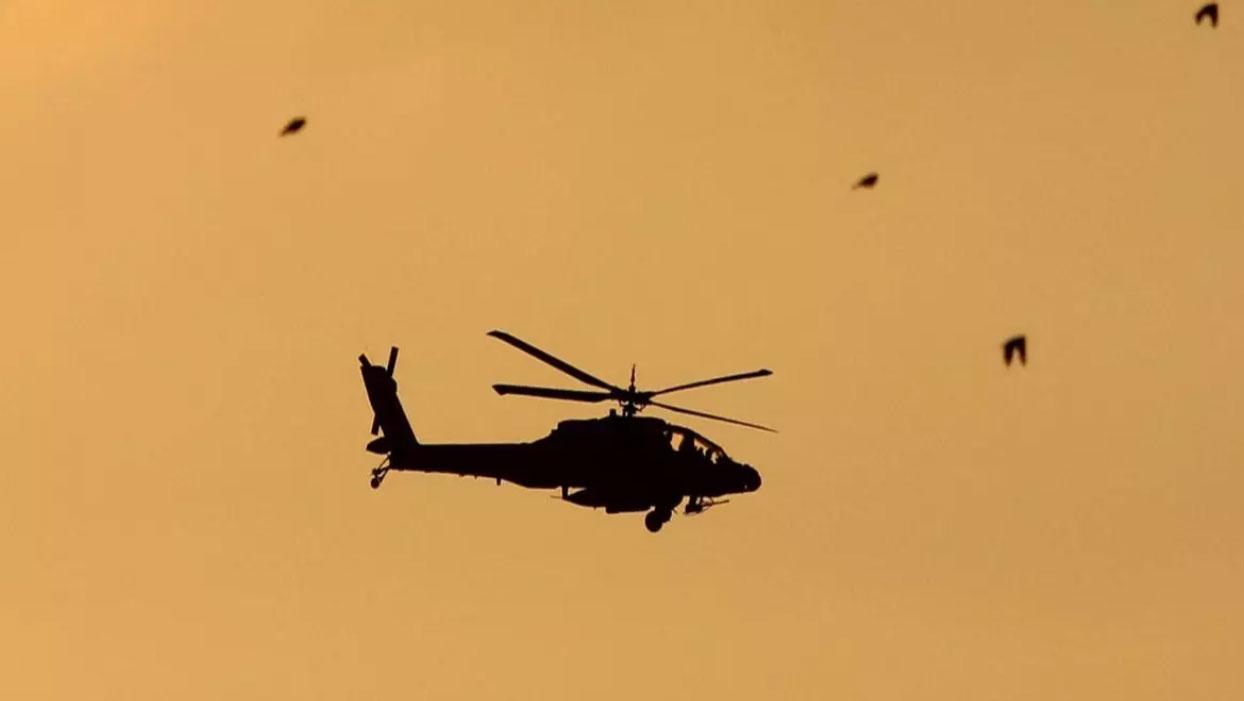Gazze'de soykırımcı İsrail'e ait helikopter düştü: 2 asker öldü, 7 asker yaralandı