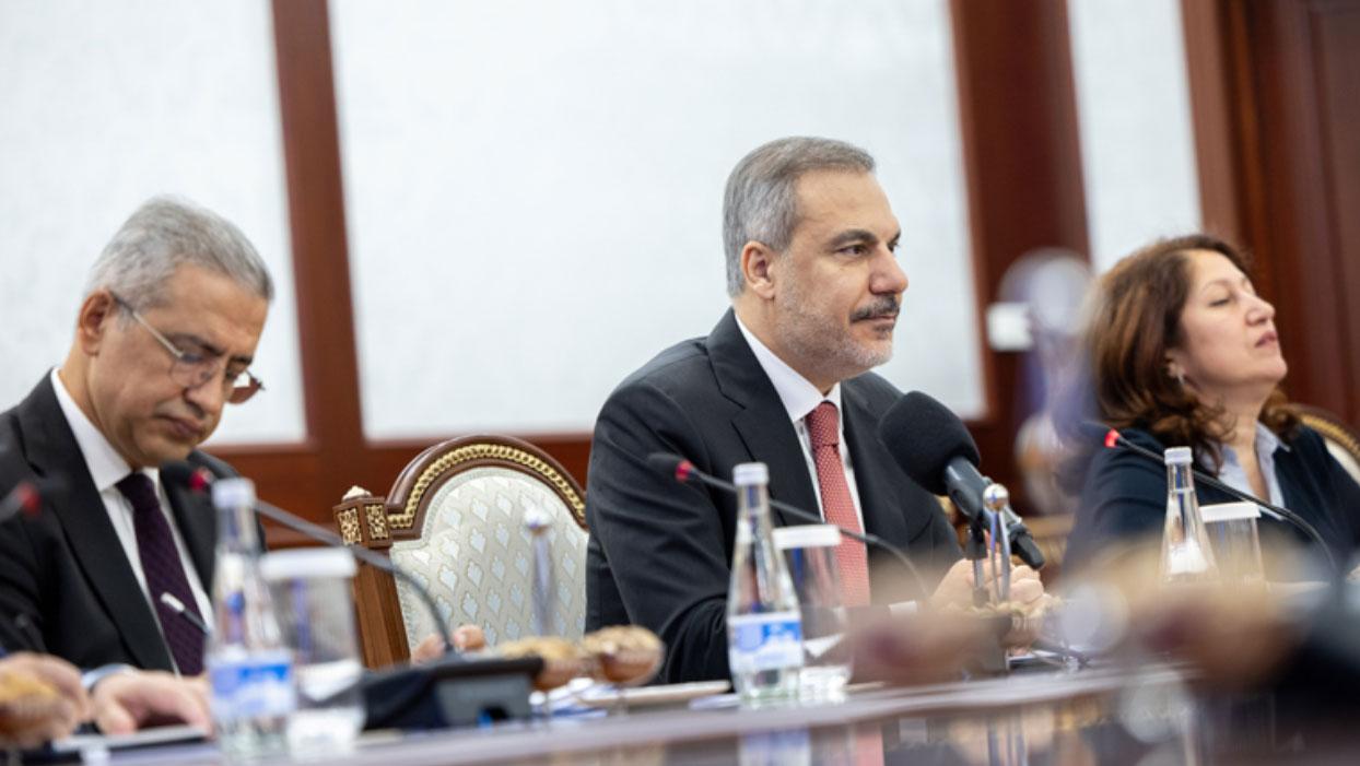 Bakan Fidan'dan Özbekistan'da stratejik işbirliği mesajı