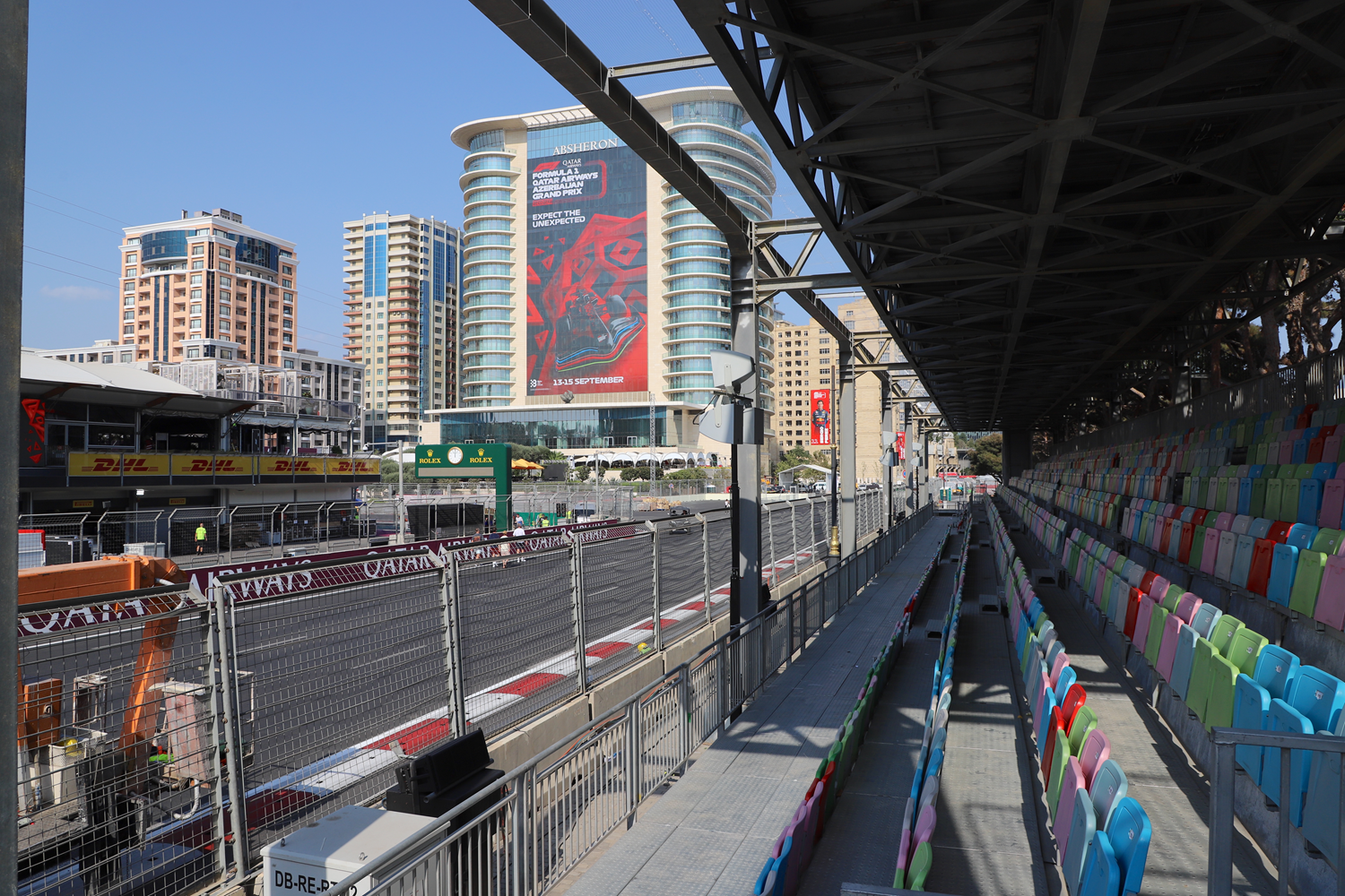 Sokaklar piste dönüştü! Formula 1'de sıradaki durak Bakü