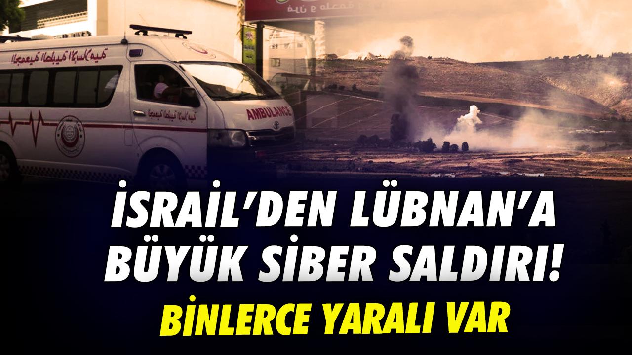 İsrail'den büyük siber saldırı: Lübnan'da çağrı cihazları patladı! Çok sayıda yaralı ve ölü var
