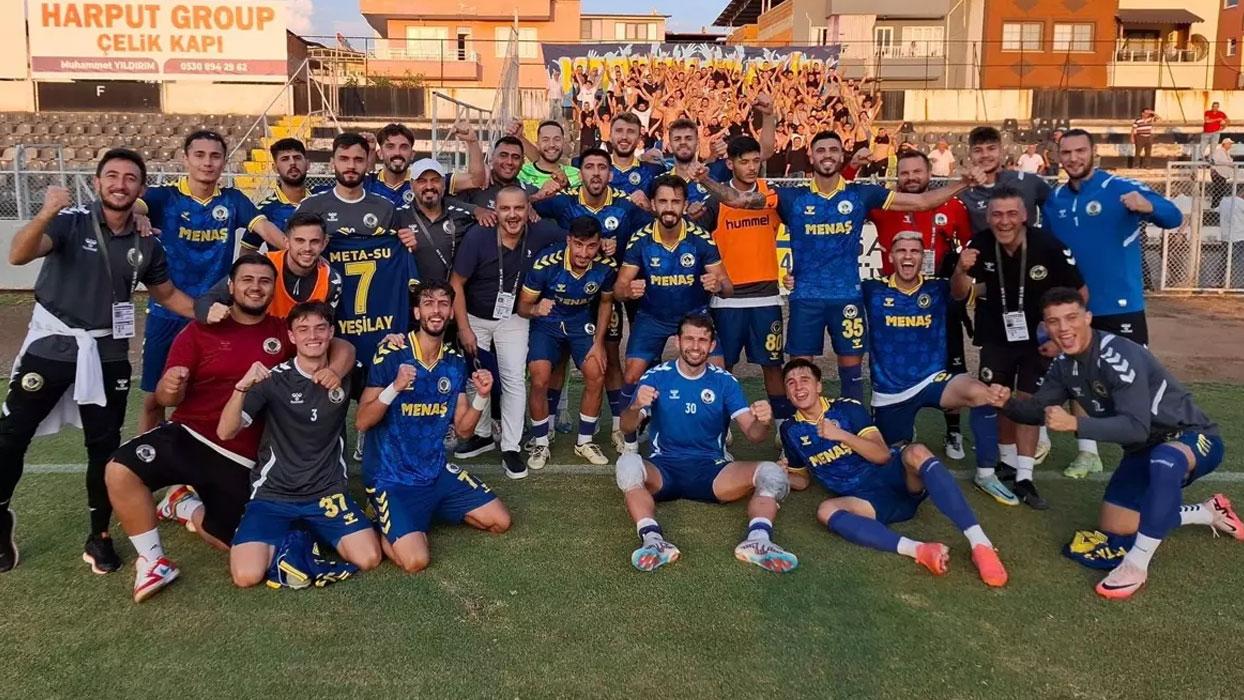 Menemen FK kazanmaya devam ediyor