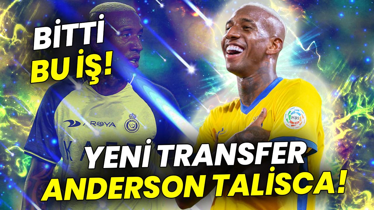 Ve yeni transfer Anderson Talisca! Takıma güç olmaya geliyor...
