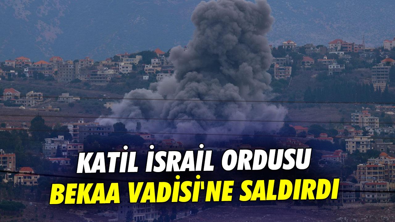 soykırımcı İsrail şimdi de Lübnan'a bomba yağdırıyor! Hizbullah ilk defa Tel Aviv'e füze fırlattı