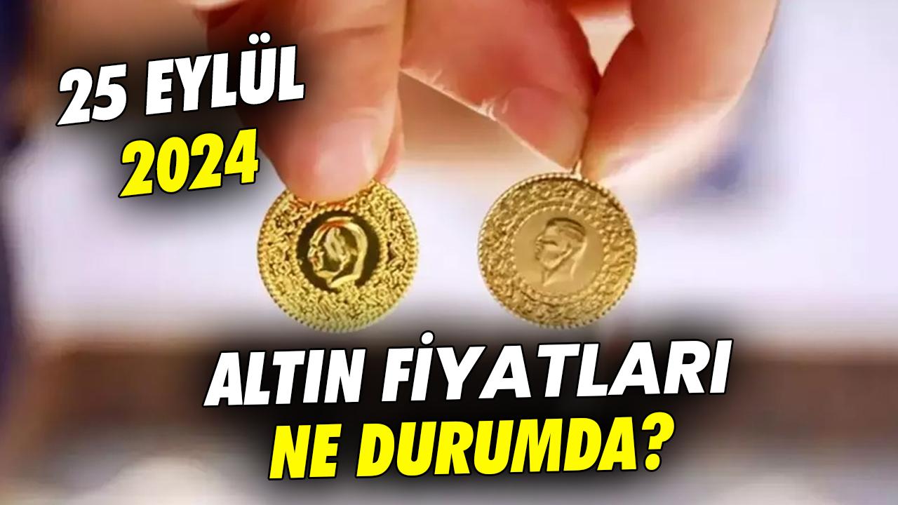 Yarım ve çeyrek altın ne kadar? 25 Eylül 2024 altın fiyatları