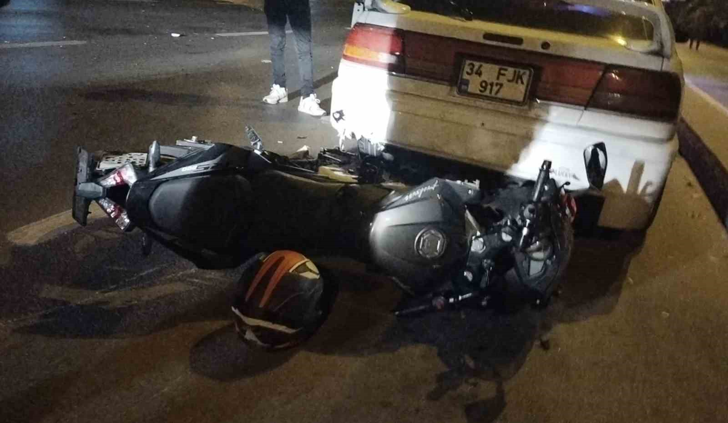 Pendik'te kaza: 1 ağır yaralı
