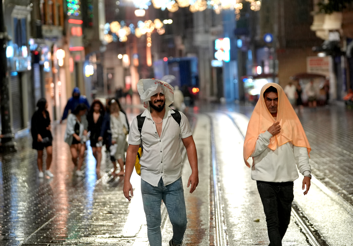İstanbul'da sağanak etkili oldu