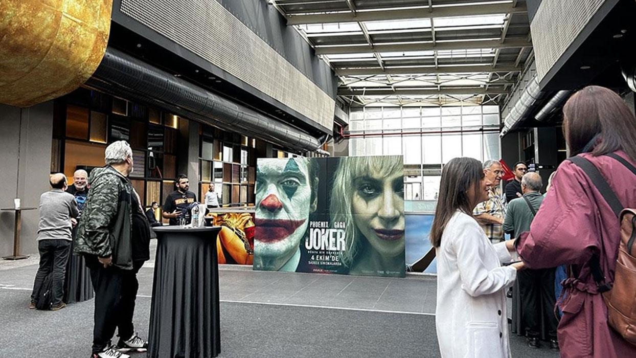 IMAX with laser teknolojisi Türkiye'de ilk kez "Joker: İki Delilik" filmiyle tanıtıldı