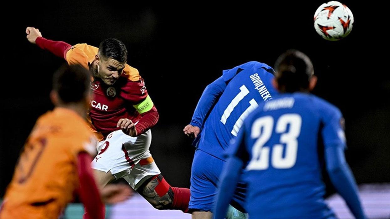Galatasaray RFS karşısında üstünlüğünü koruyamadı
