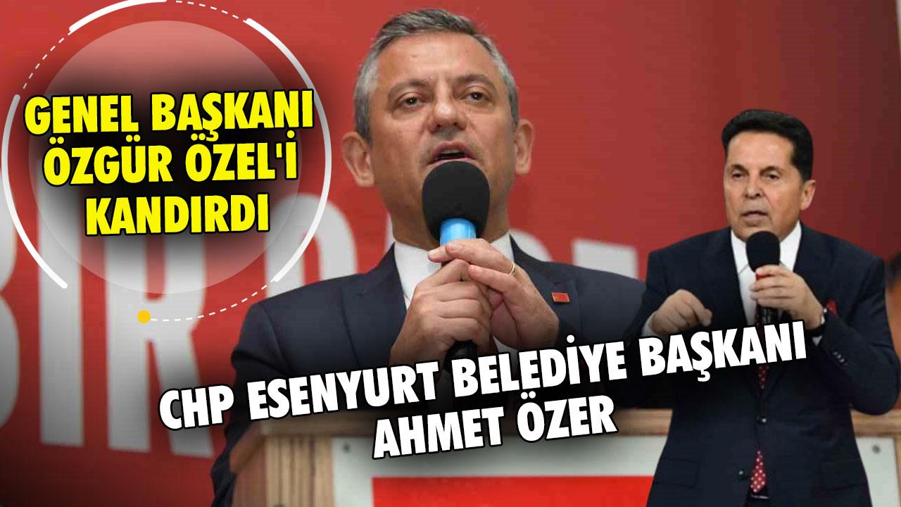 CHP'li başkandan hayali transfer! Özgür Özel'i kandırdı