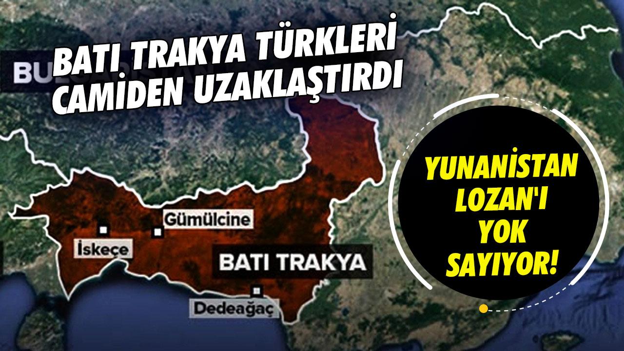 Yunanistan Lozan'ı yok sayıyor! Batı Trakya Türkleri, Yunan devletinin dayattığı müftüleri protesto etti