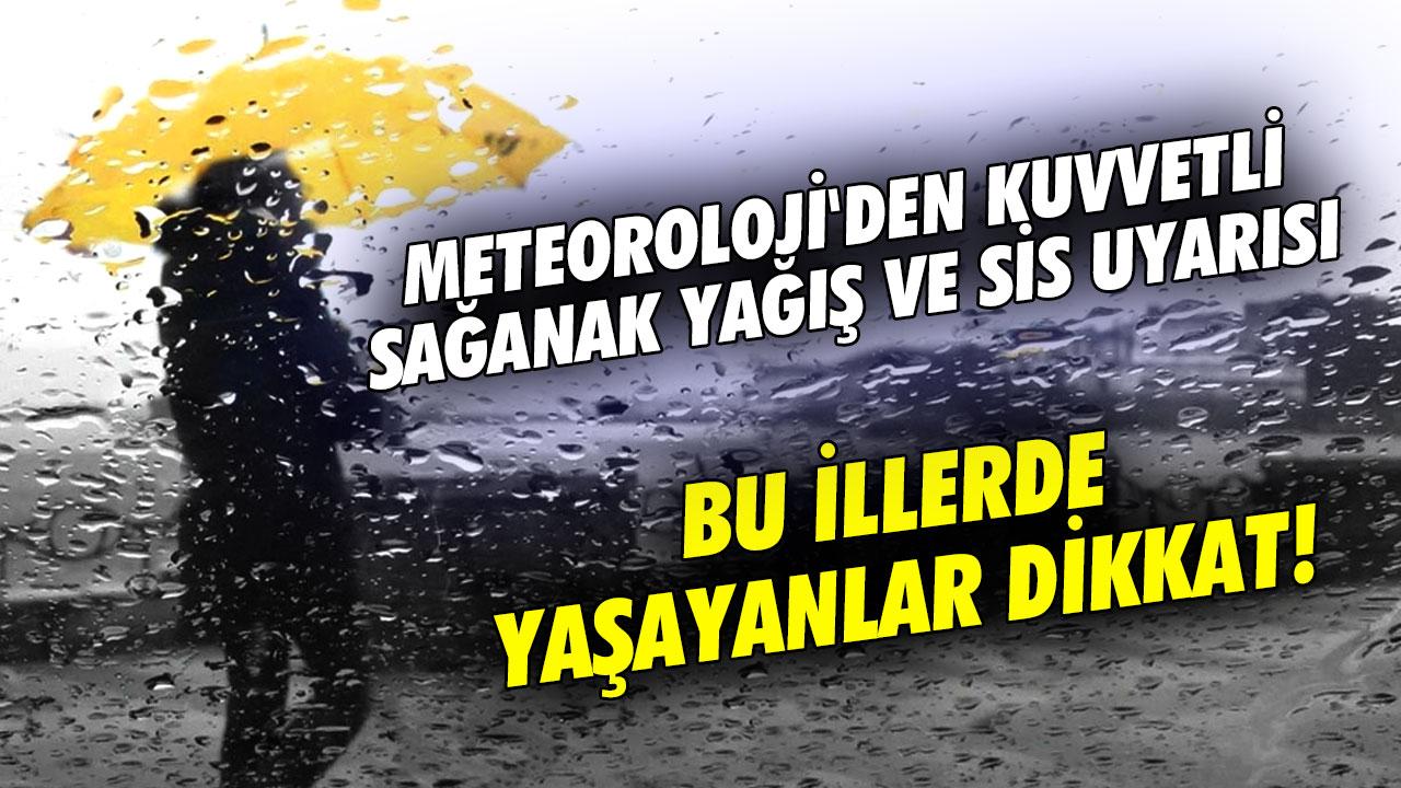 Bu illerde yaşayanlar dikkat: Meteoroloji'den gök gürültülü sağanak uyarısı