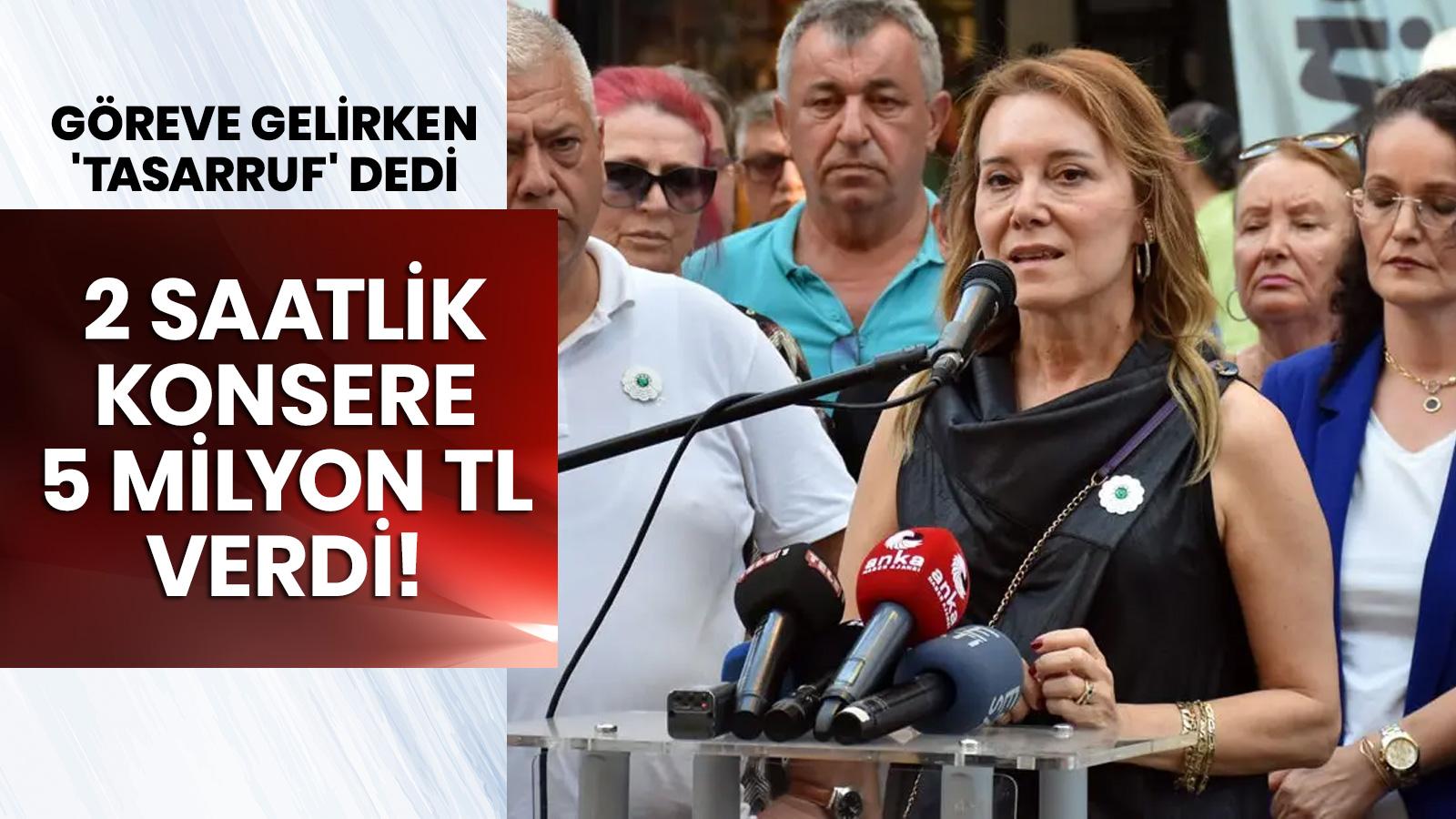 Borç batağındaki CHP'li belediyeden konsere 5 milyon 300 bin TL