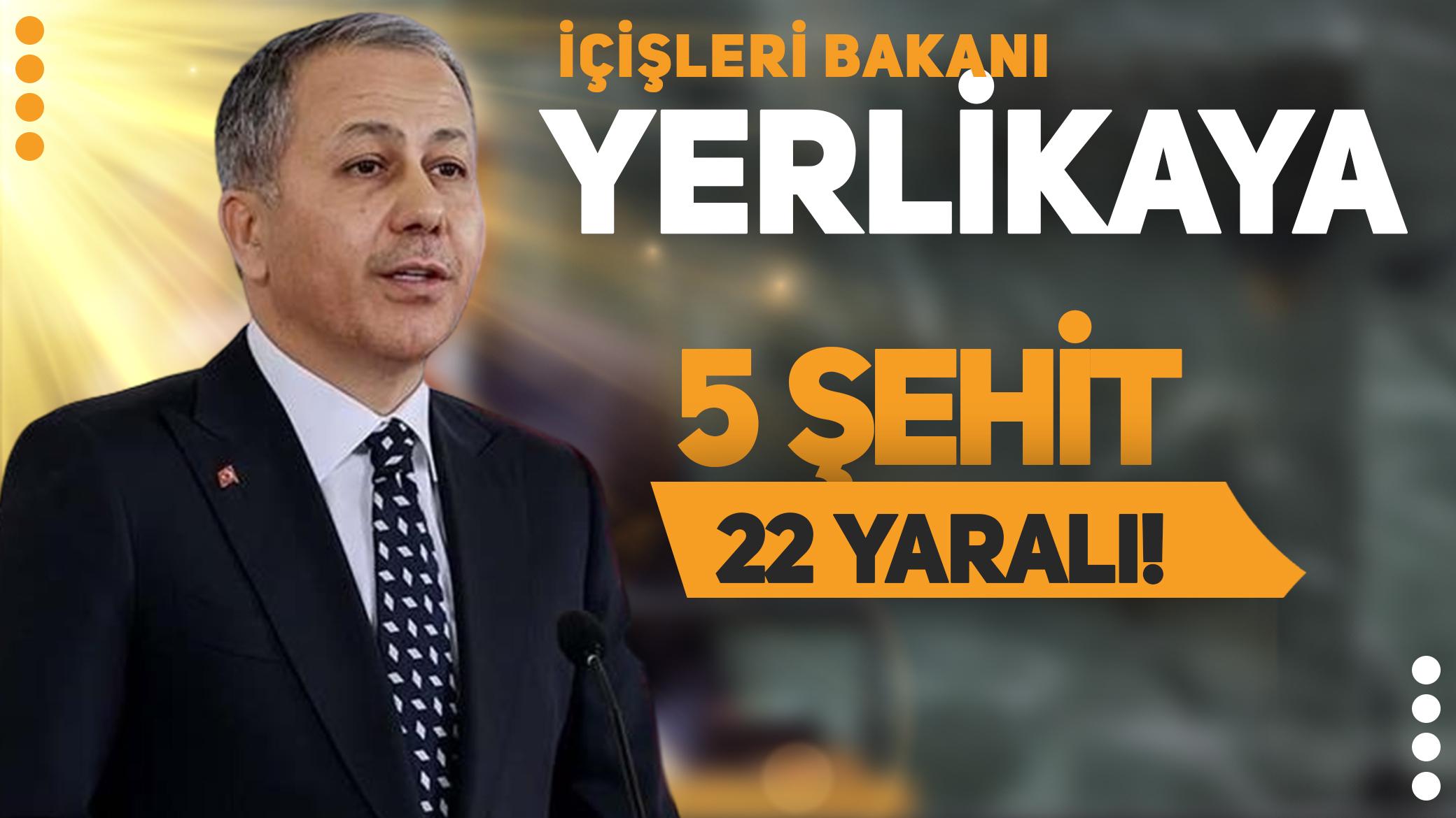 TUSAŞ'a terör saldırısı! İçişleri Bakanı Yerlikaya: 5 şehit, 2'si ağır 22 yaralı