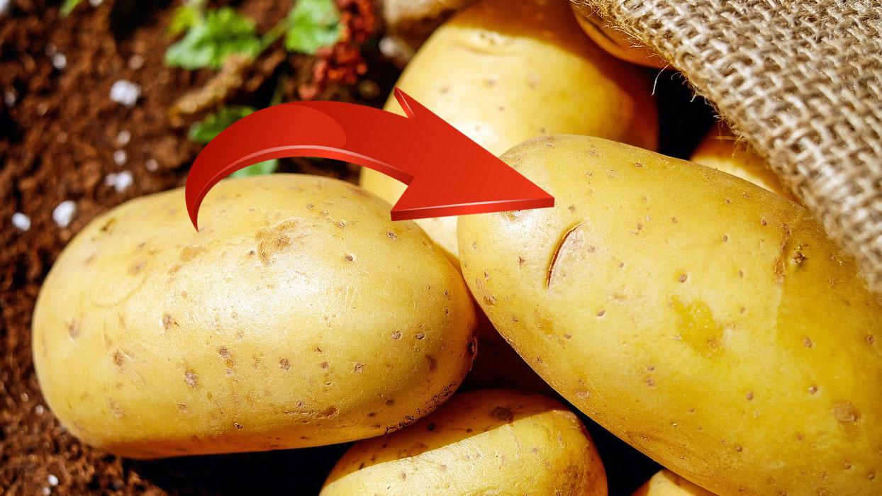 Patateslerin üzerindeki bu siyah noktalar bakın ne anlama geliyormuş?