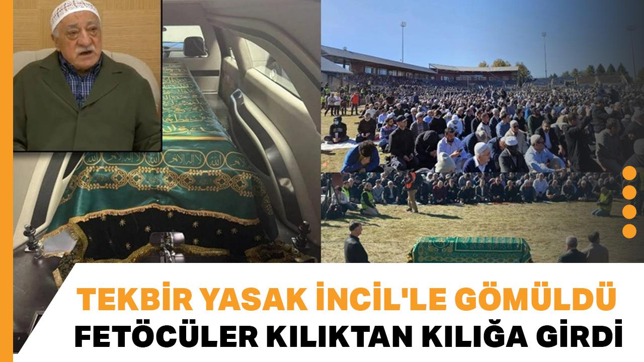 Vatansız teröristbaşı Fetullah Gülen çukura gömüldü! Müslüman gibi göründü Hristiyan gibi gömüldü