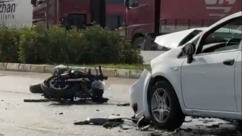 Denizli'de ters şeritten motosikletle kafa kafaya çarpışma: 1 Ölü, 1 Yaralı