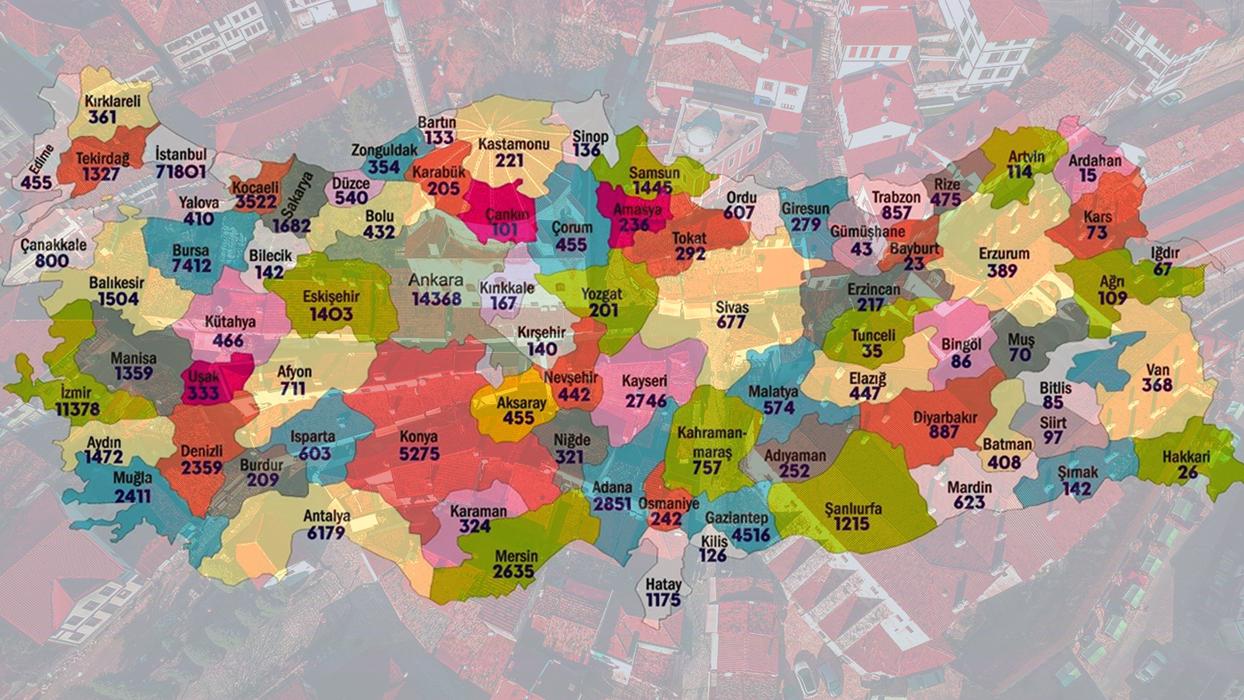 İl olmaya aday ilçe listesi belli oldu! İşte Türkiye'de şartları taşıyan ilçeler